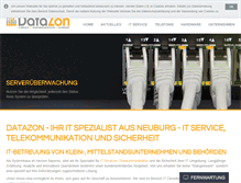 Tablet Screenshot of datazon.de